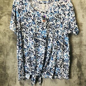 Floral Print Women's Top